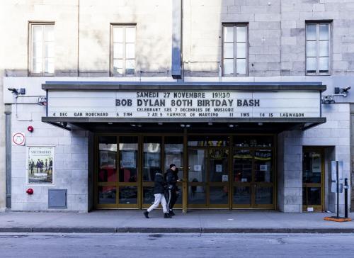It's always a thrill to see one of our shows on such an impressive marquee.