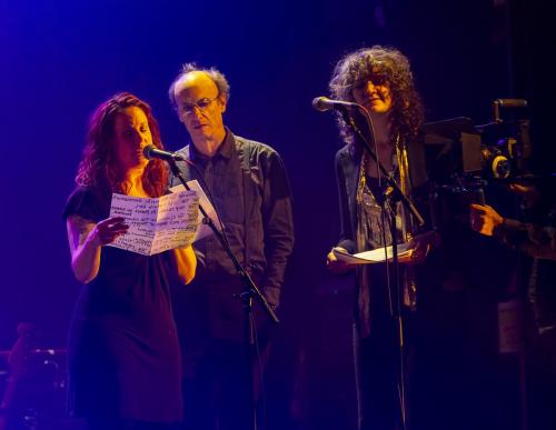 The 6 different singers - with Rob MacDonald strumming-only went through this classica couple of times backstage about 30 minutes before the show started.