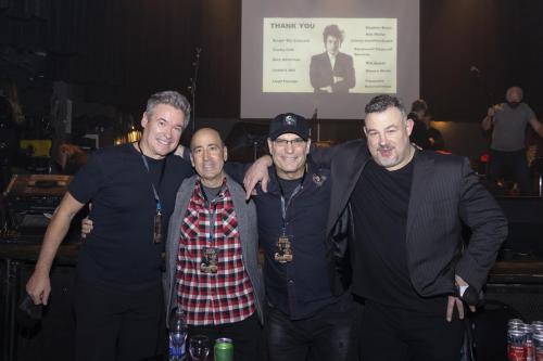 Montreal music vet Steve Traynor was our stage manager and he managed to have the show 10 minutes ahead of schedule until Shane hit the stage lol